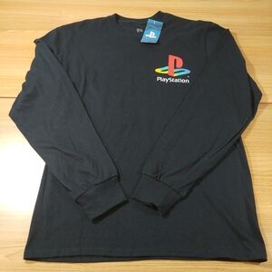 NEW Playstation  Long Sleeve T-Shirt‎ Mens Medium